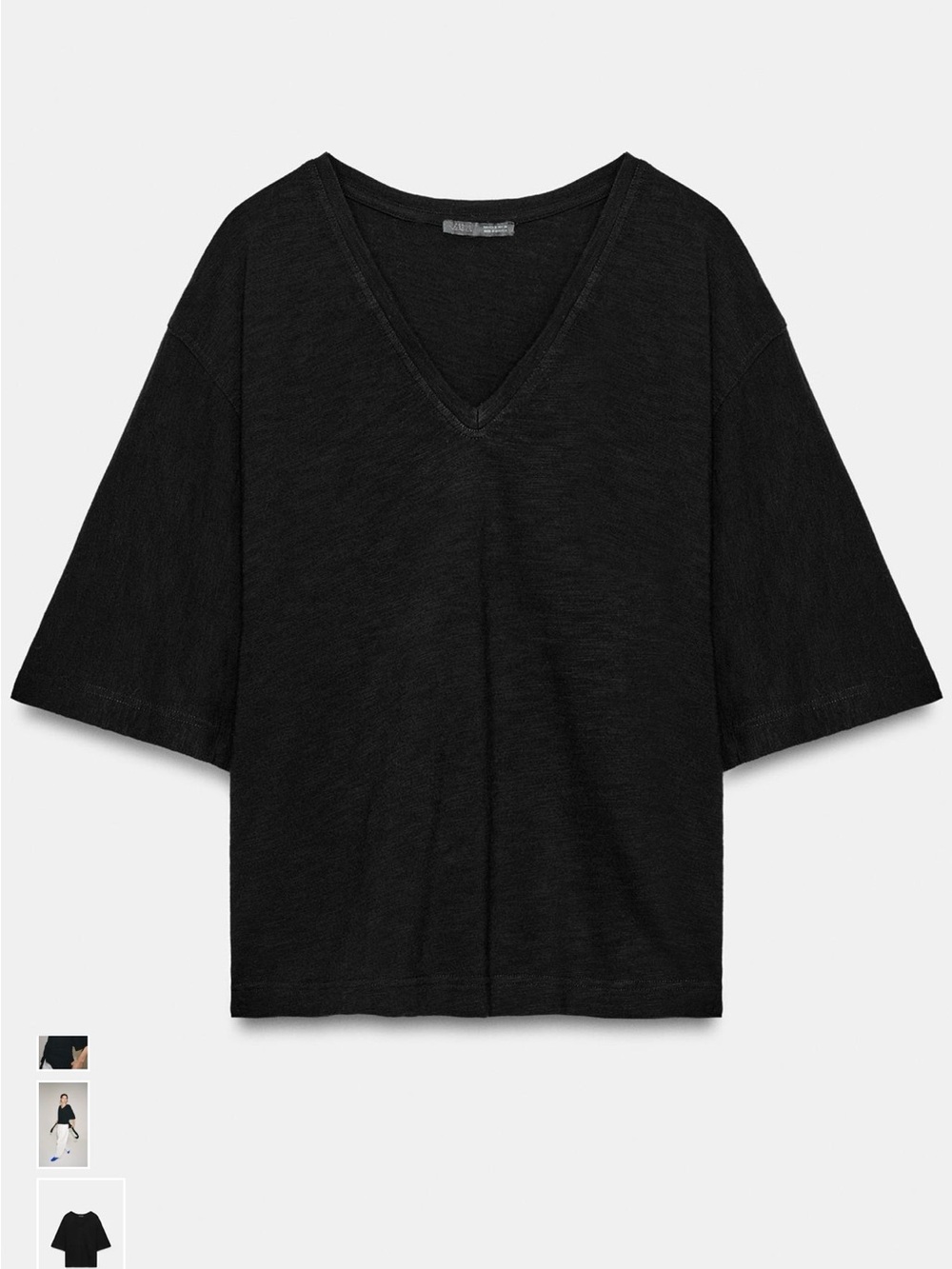 Zara Black Knit Top || BRAND NEW ||